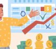Sparpläne: Mit ETF-Sparplänen hohe Renditen erzielen ( Lizenzdoku: Shutterstock-Sensvector )