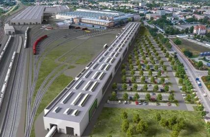 Modernes ICE-4-Instandhaltungswerk Cottbus bis 2024 dank Partnerschaftsmodell Schiene (Foto: LOGSOL GmbH)